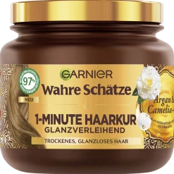 Garnier Wahre Schätze 1-Minute Haarkur Argan & Camelia-Öl