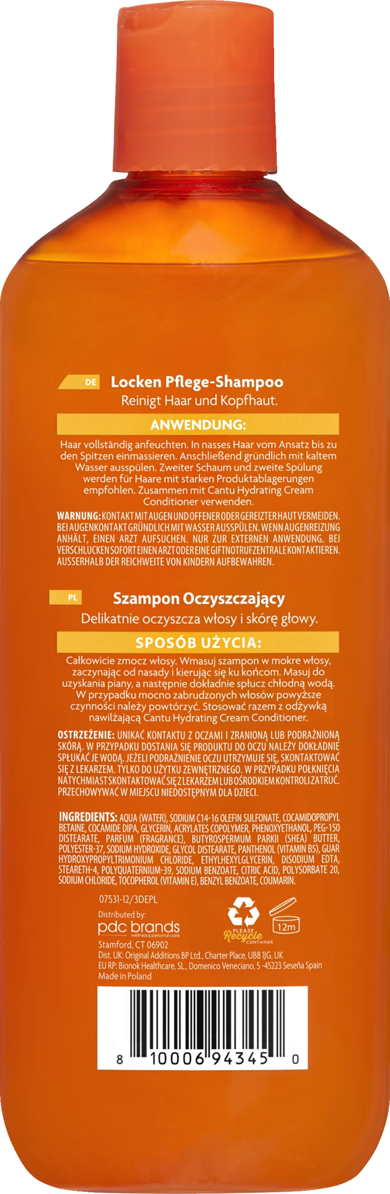 Cantu Sulfate-Free Cleansing Cream Shampoo 2 Cantu Sulfate-Free Cleansing Cream Shampoo – Bild 2