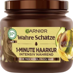 Garnier Wahre Schätze 1-Minute Haarkur Avocado-Öl & Sheabutter