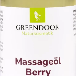 GREENDOOR Massageöl Berry