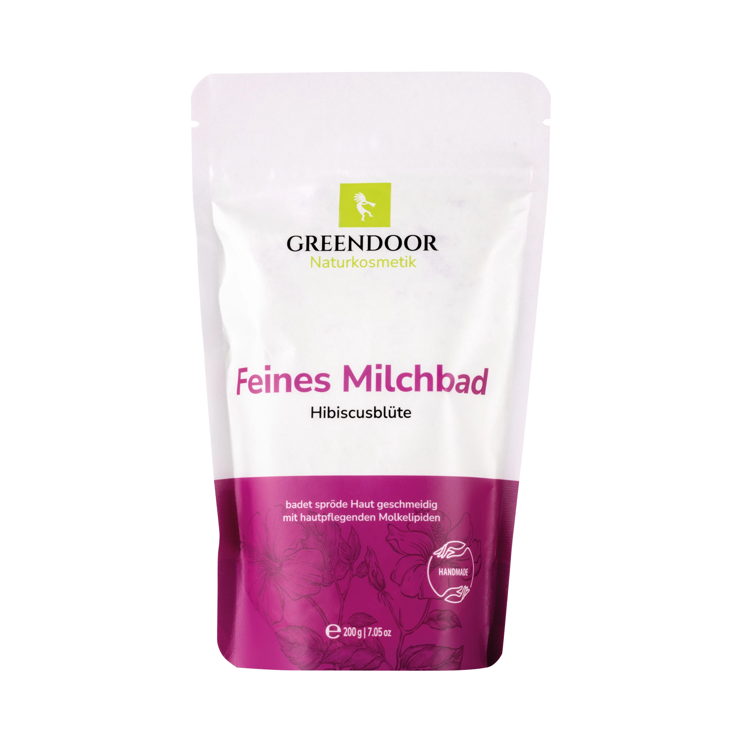 GREENDOOR Milchbad Hibiscusblüte 1 GREENDOOR Milchbad Hibiscusblüte