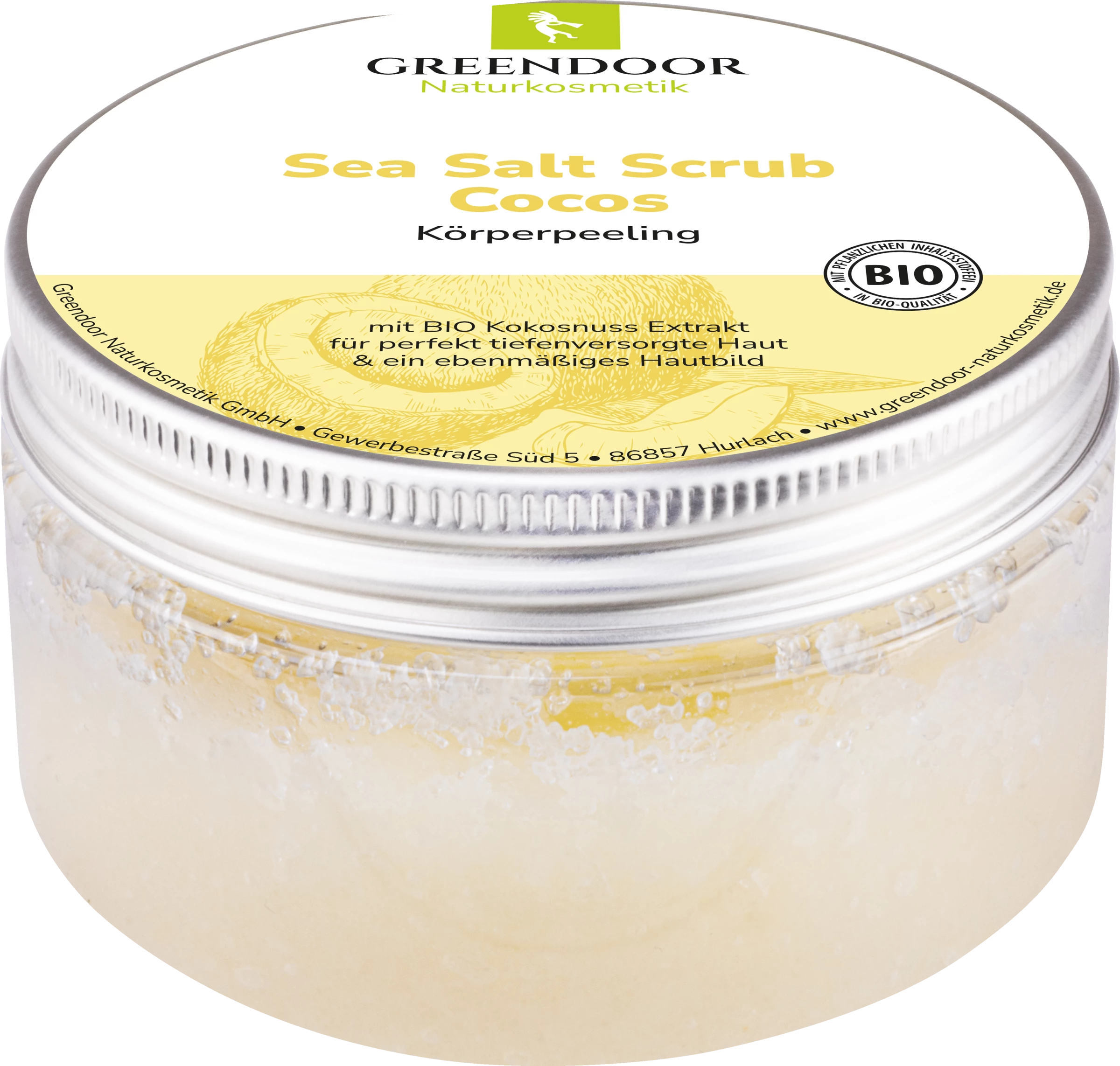 GREENDOOR Sea-Salt Scrub Cocos 1 GREENDOOR Sea-Salt Scrub Cocos