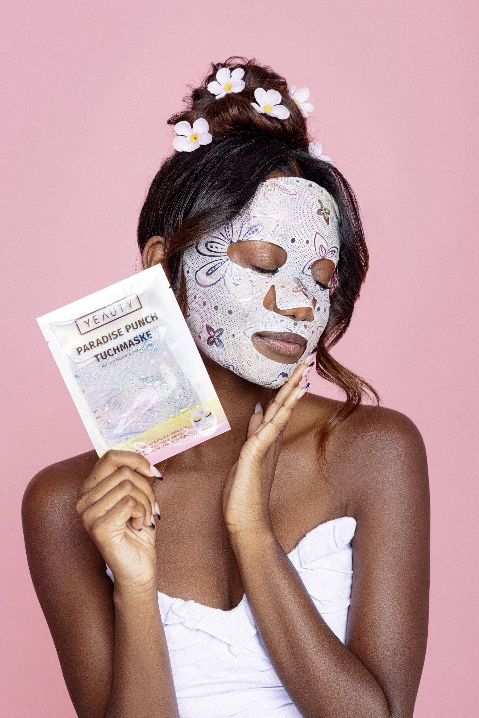 YEAUTY Paradise Punch Tuchmaske 4 YEAUTY Paradise Punch Tuchmaske – Bild 4