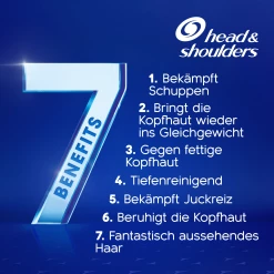 Head & Shoulders Anti-Schuppen Shampoo 7in1 Advanced Anti-Haarverlust -Compeed Geschäft MAM 10411470 SHOP IMAGE 1.4