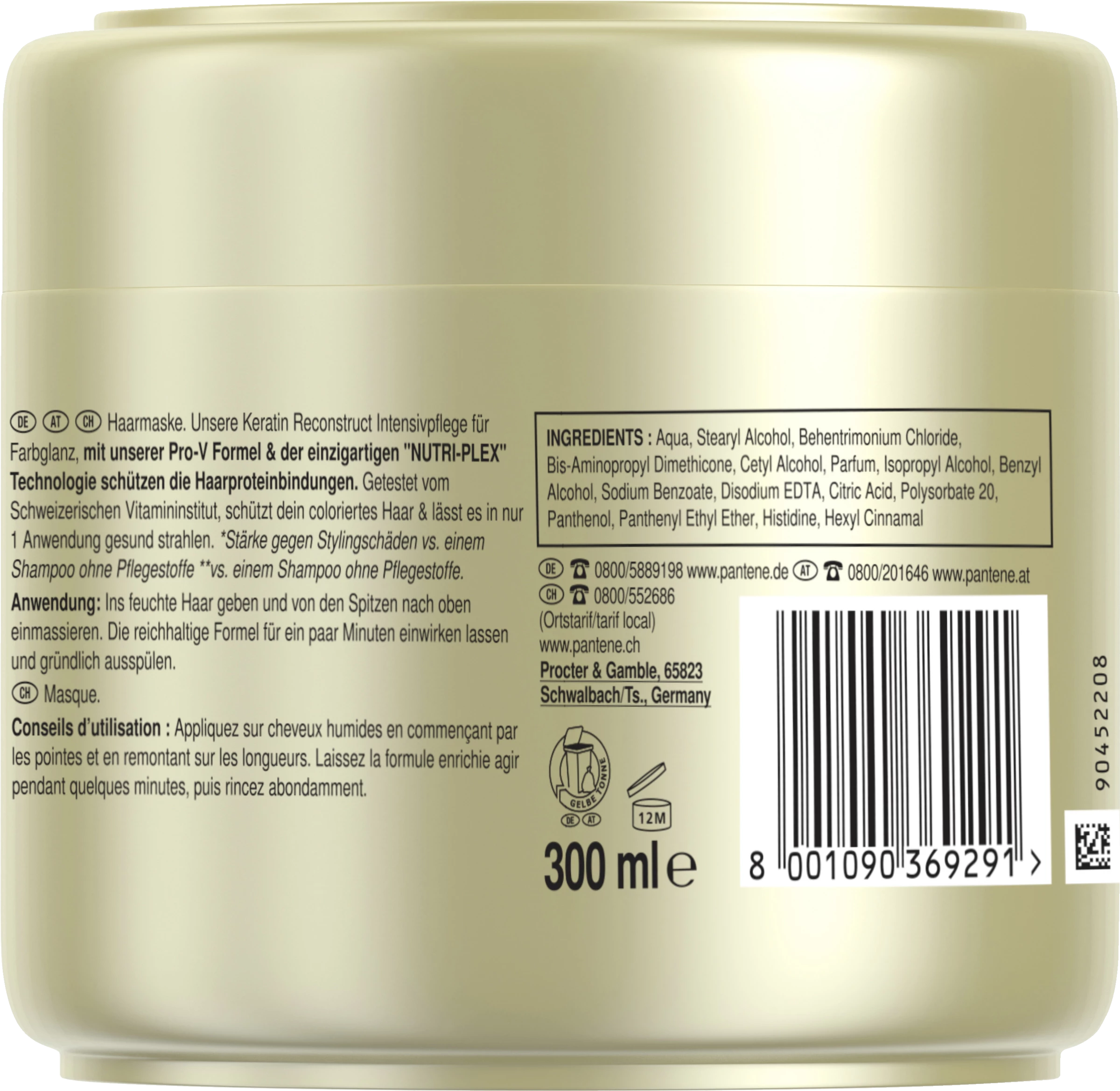 Pantene Pro-V Color Protect Intensiv-Maske 2 Pantene Pro-V Color Protect Intensiv-Maske – Bild 2