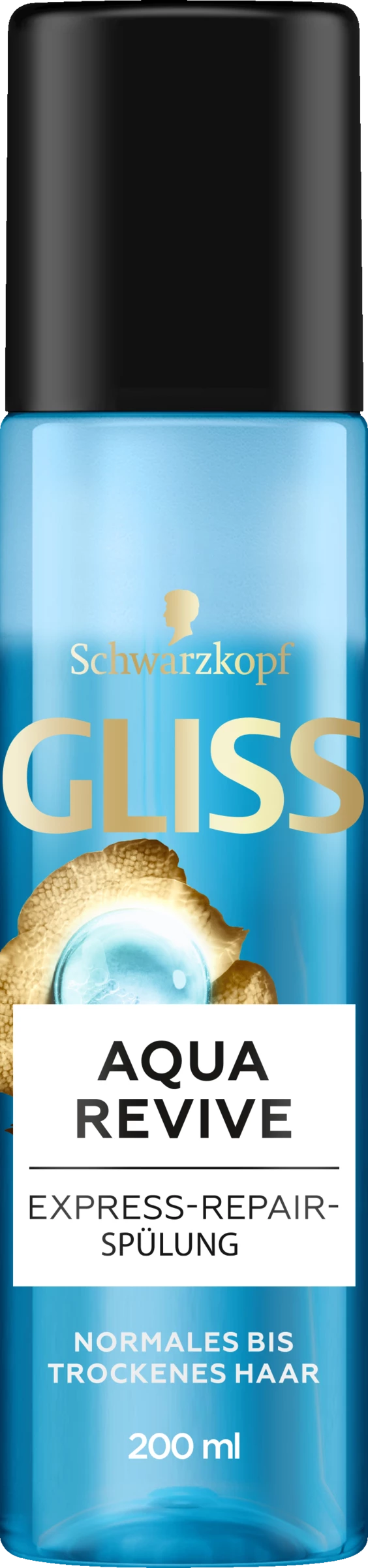 Schwarzkopf Gliss Aqua Revive Express-Repair-Spülung 1 Schwarzkopf Gliss Aqua Revive Express-Repair-Spülung