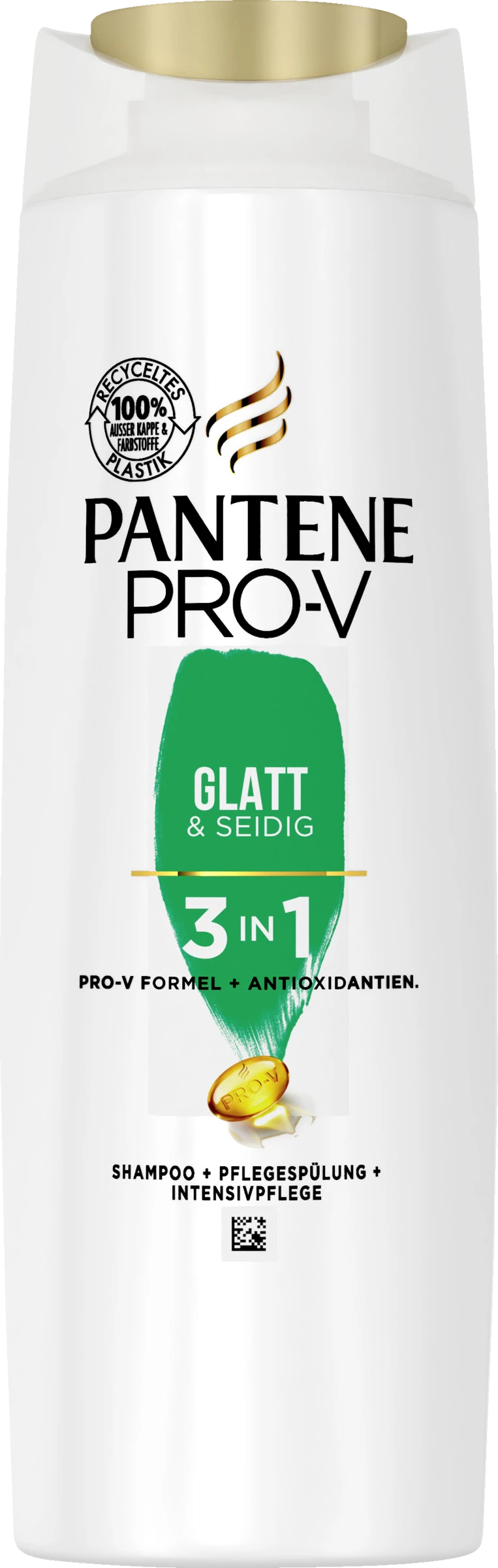 Pantene Pro-V Glatt & Seidig 3 In 1Shampoo, Pflegespülung & Kur 1 Pantene Pro-V Glatt & Seidig 3 In 1Shampoo, Pflegespülung & Kur