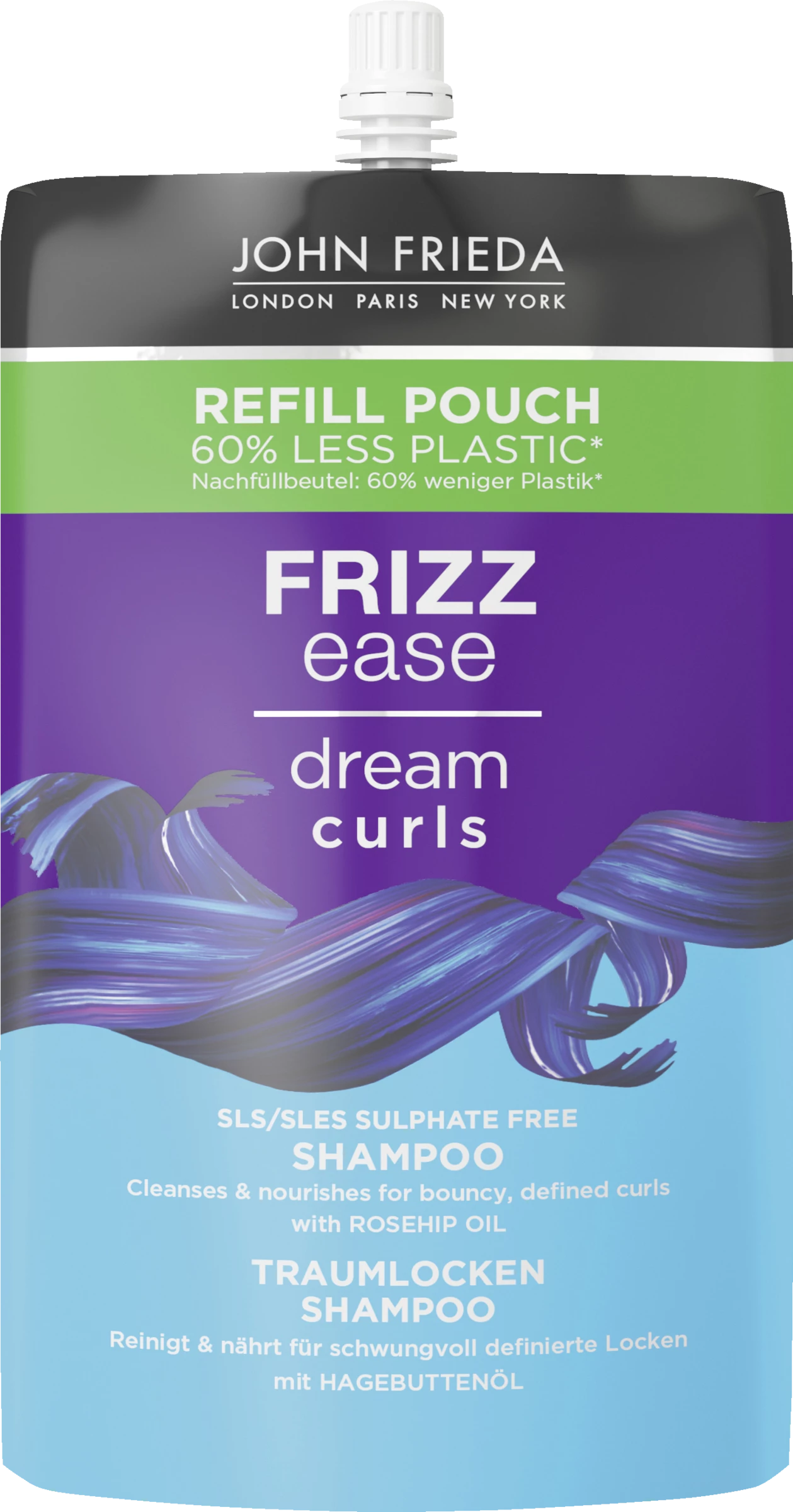 JOHN FRIEDA FRIZZ Ease Traumlocken Shampoo Nachfüllbeutel 1 JOHN FRIEDA FRIZZ Ease Traumlocken Shampoo Nachfüllbeutel