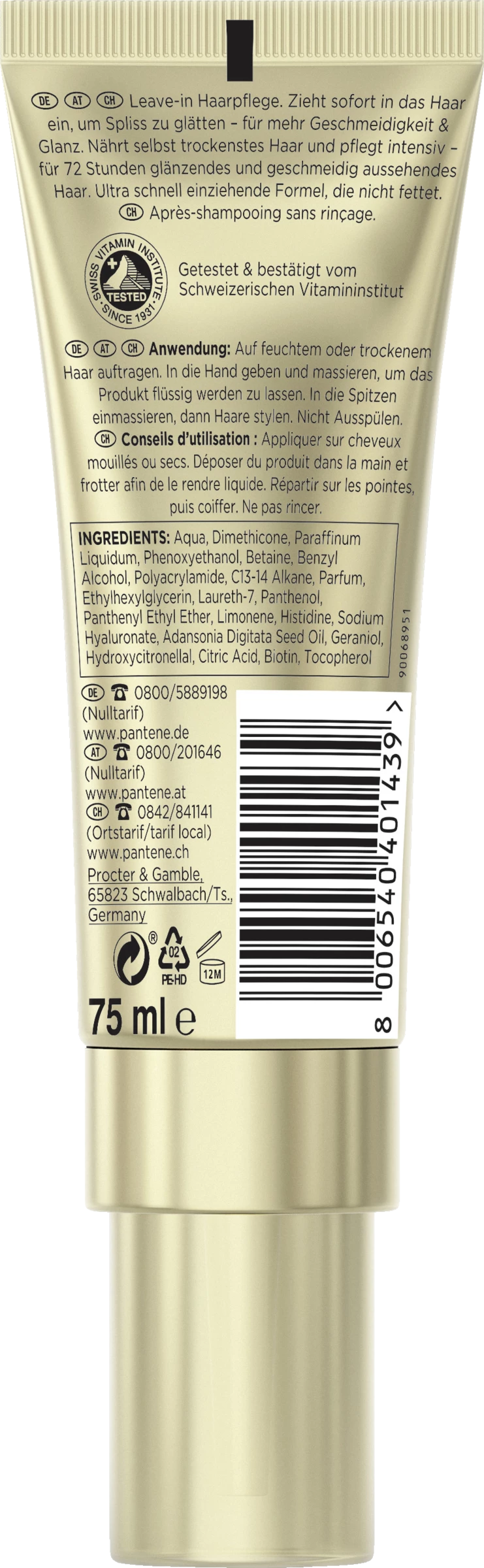 Pantene Pro-V Miracles Milk To Water Serum 2 Pantene Pro-V Miracles Milk To Water Serum – Bild 2