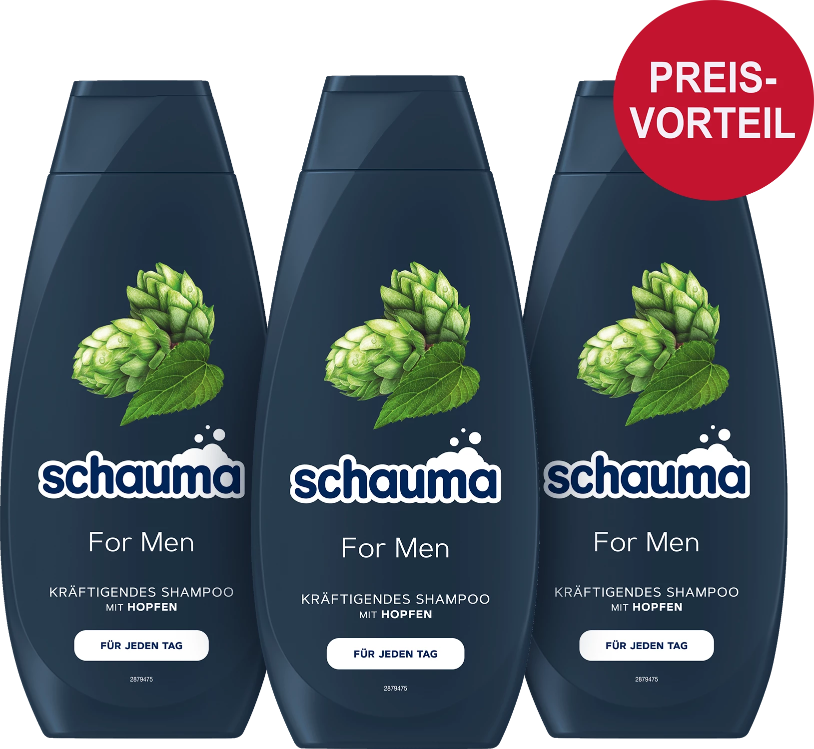 Schauma 3er Vorteilsset For Men Shampoo 1 Schauma 3er Vorteilsset For Men Shampoo