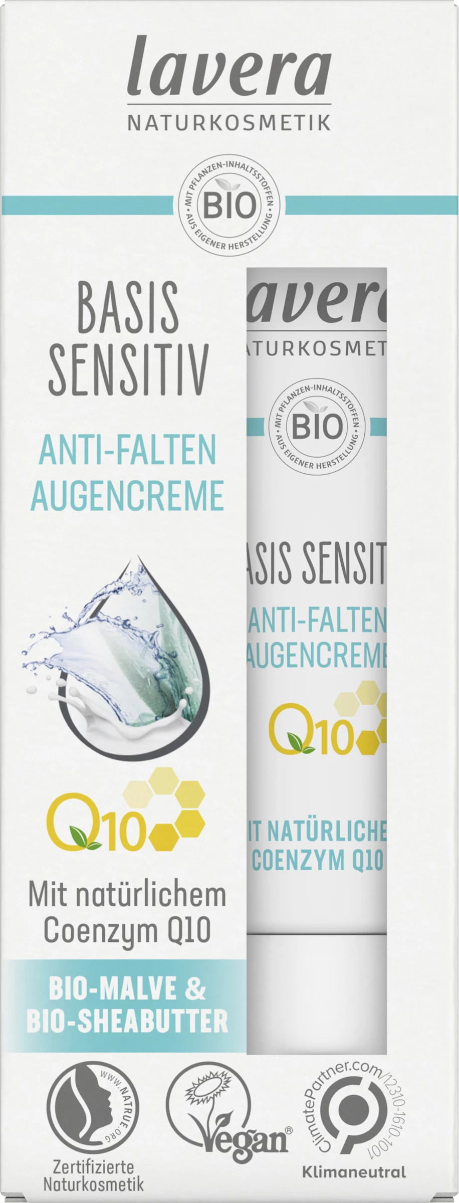 Lavera Basis Intensiv Anti-Falten Augencreme 1 Lavera Basis Intensiv Anti-Falten Augencreme