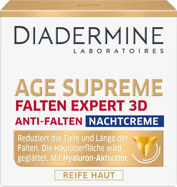 Diadermine Falten Expert 3D Hyaluron-Aktivator 3D Anti-Falten Nachtcreme 1 Diadermine Falten Expert 3D Hyaluron-Aktivator 3D Anti-Falten Nachtcreme