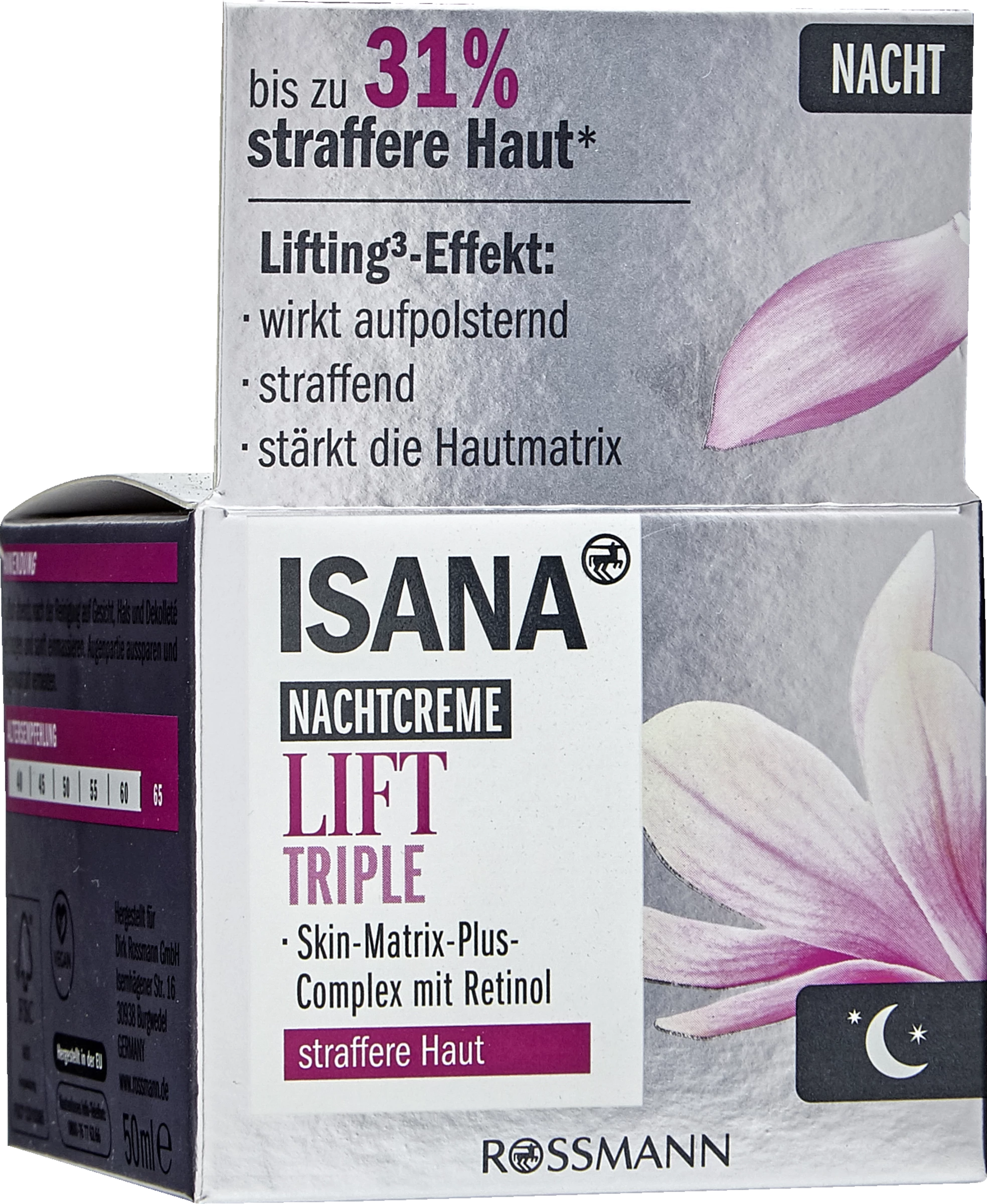 ISANA Lift Triple Nachtcreme 1 ISANA Lift Triple Nachtcreme