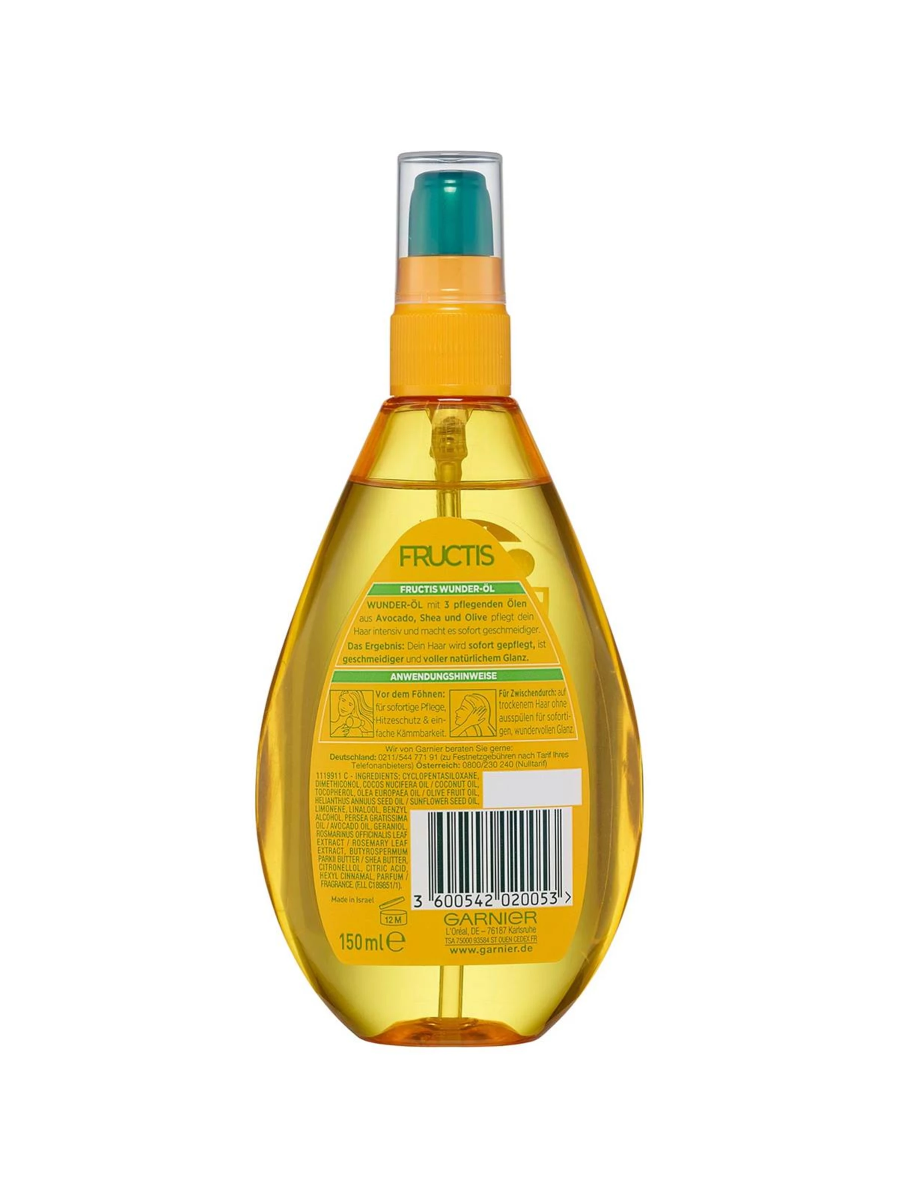 Garnier Fructis Oil Repair 3 Wunderöl Für Trockenes Haar 2 Garnier Fructis Oil Repair 3 Wunderöl Für Trockenes Haar – Bild 2