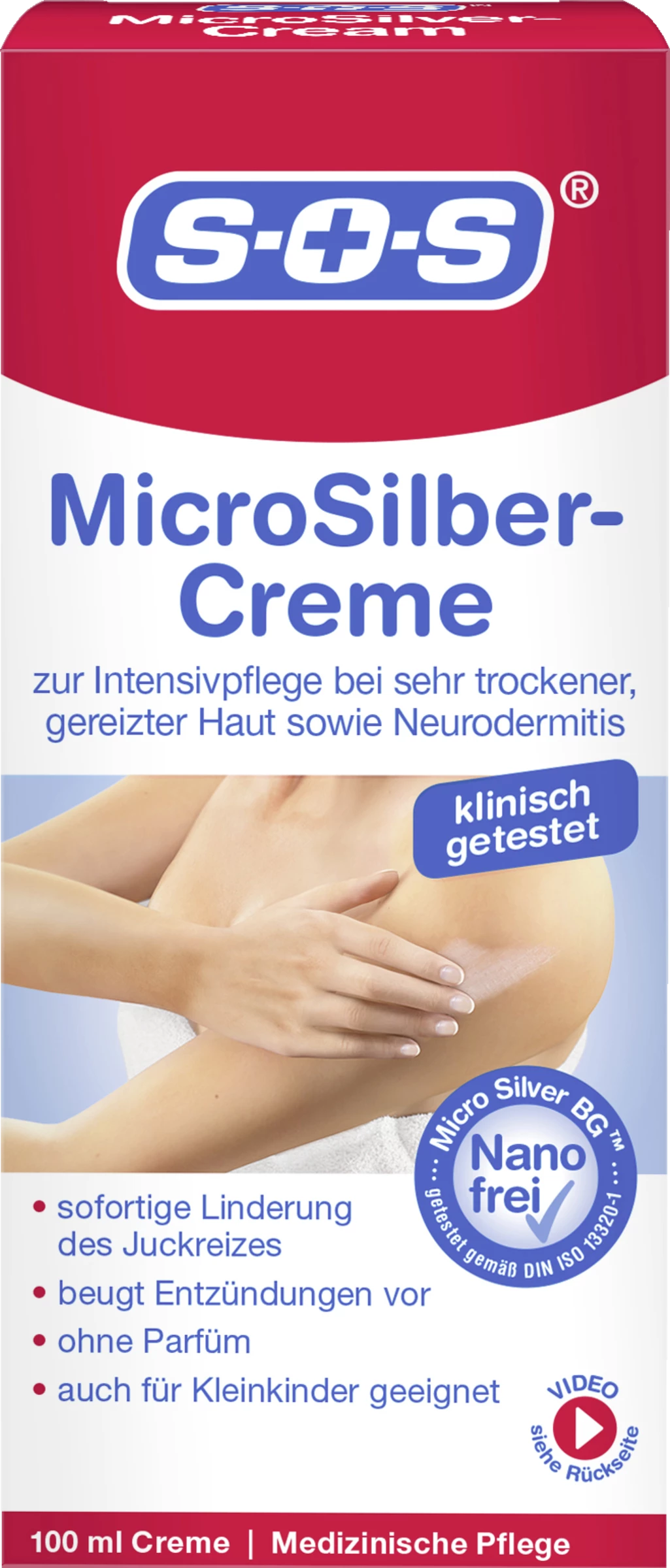 SOS MicroSilber-Creme 1 SOS MicroSilber-Creme