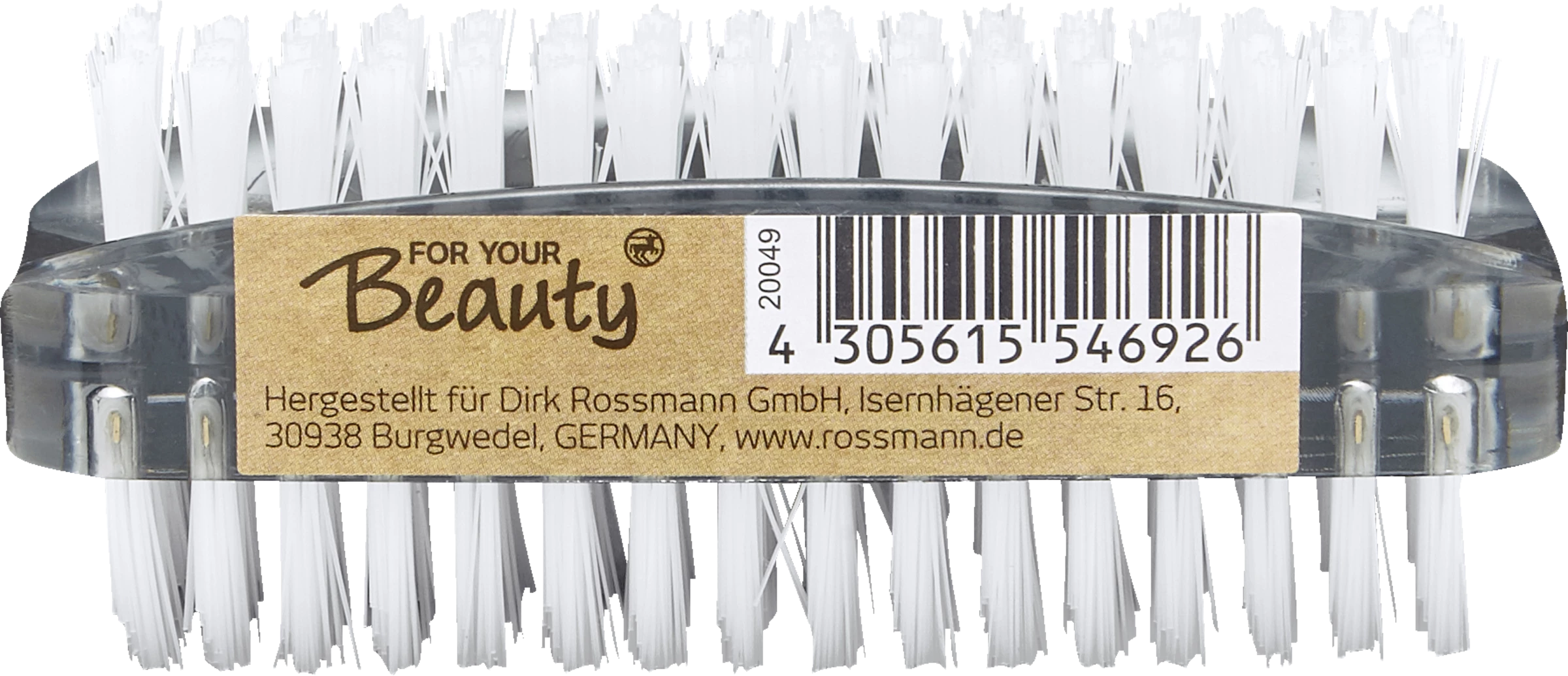 FOR YOUR Beauty Nagelbürste Doppelseitig 1 FOR YOUR Beauty Nagelbürste Doppelseitig