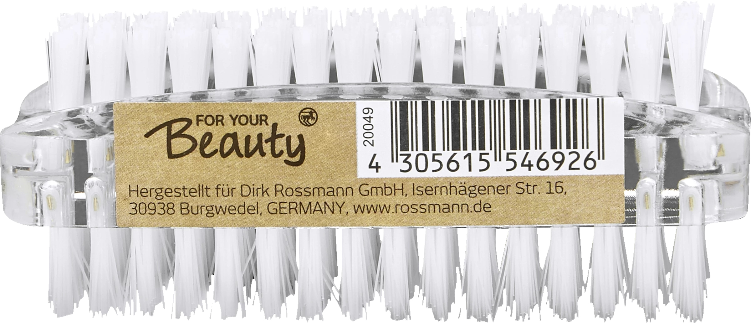 FOR YOUR Beauty Nagelbürste Doppelseitig 2 FOR YOUR Beauty Nagelbürste Doppelseitig – Bild 2