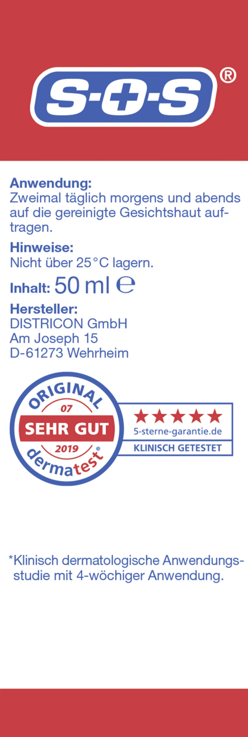 SOS Gegen-Pickel Gesichtscreme 2 SOS Gegen-Pickel Gesichtscreme – Bild 2