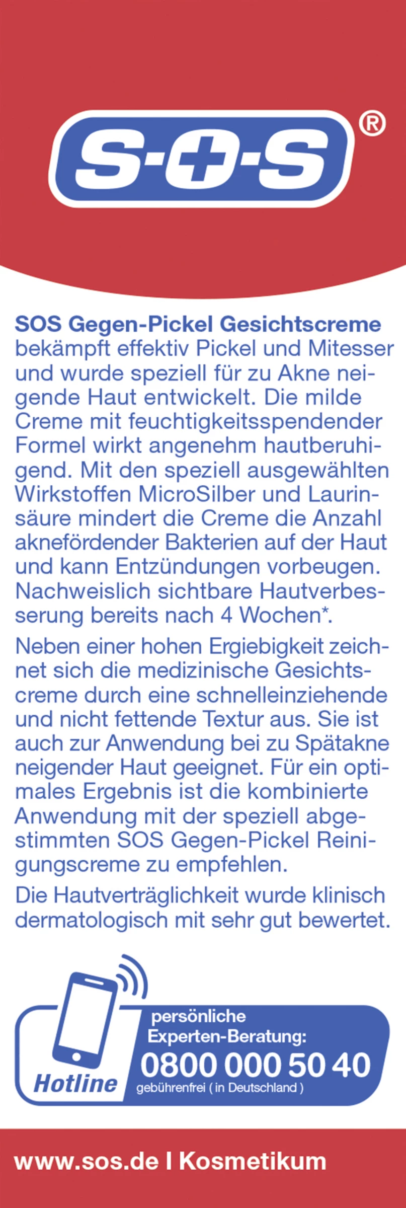 SOS Gegen-Pickel Gesichtscreme 4 SOS Gegen-Pickel Gesichtscreme – Bild 4