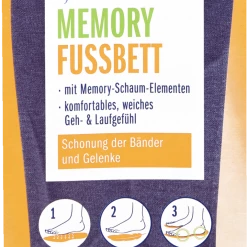 Compeed Geschäft 21 FUSSWOHL Memory Fussbett Größe 41-45