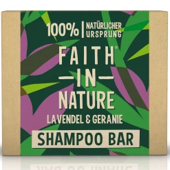 Faith In Nature Shampoo Bar Lavendel & Geranie