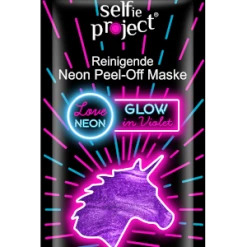 Selfie Project Reinigende Neon Peel-Off Maske #Glow In Violet