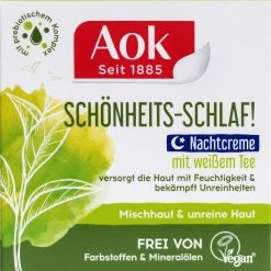 Aok Schönheits-Schlaf! Nachtcreme