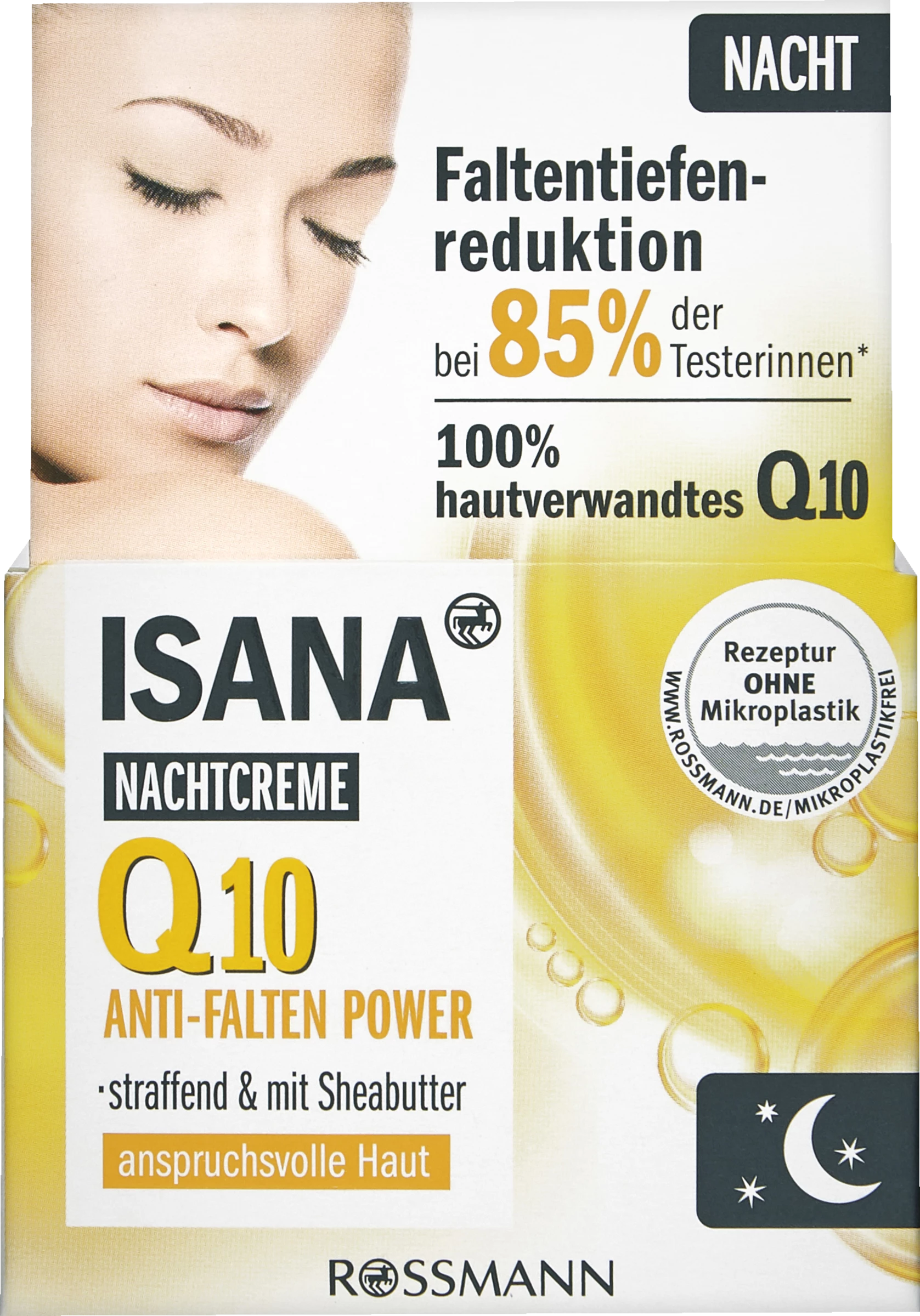 ISANA Anti-Falten Nachtcreme 1 ISANA Anti-Falten Nachtcreme