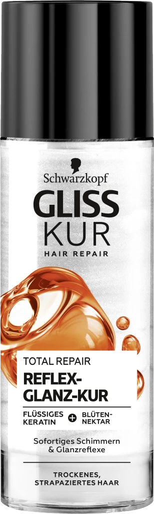 Schwarzkopf Gliss Kur Total Repair Reflex-Glanz-Kur 1 Schwarzkopf Gliss Kur Total Repair Reflex-Glanz-Kur