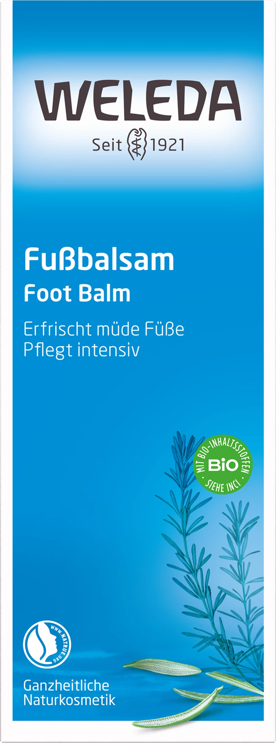 Weleda Fußbalsam 1 Weleda Fußbalsam