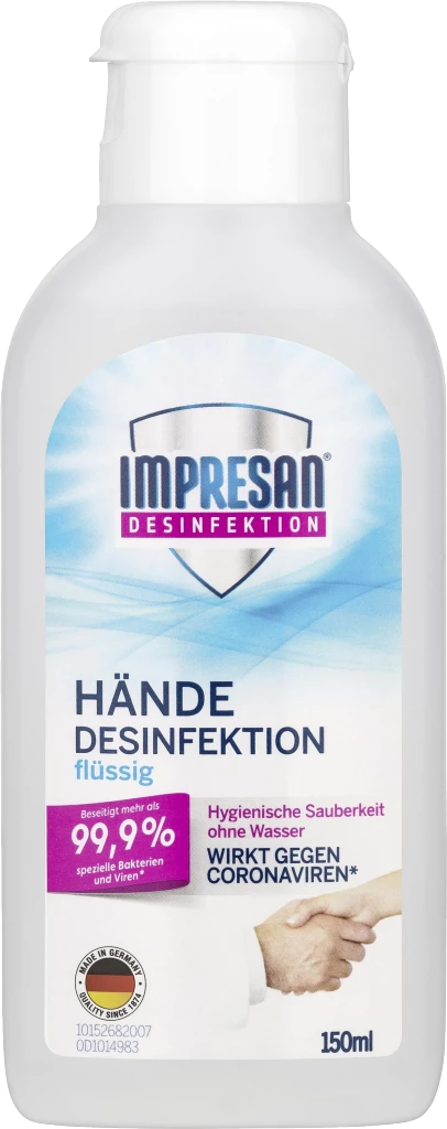 IMPRESAN Hände Desinfektion Flüssig 1 IMPRESAN Hände Desinfektion Flüssig