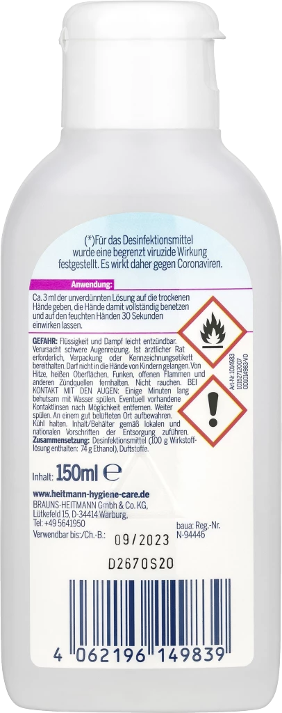 IMPRESAN Hände Desinfektion Flüssig 2 IMPRESAN Hände Desinfektion Flüssig – Bild 2