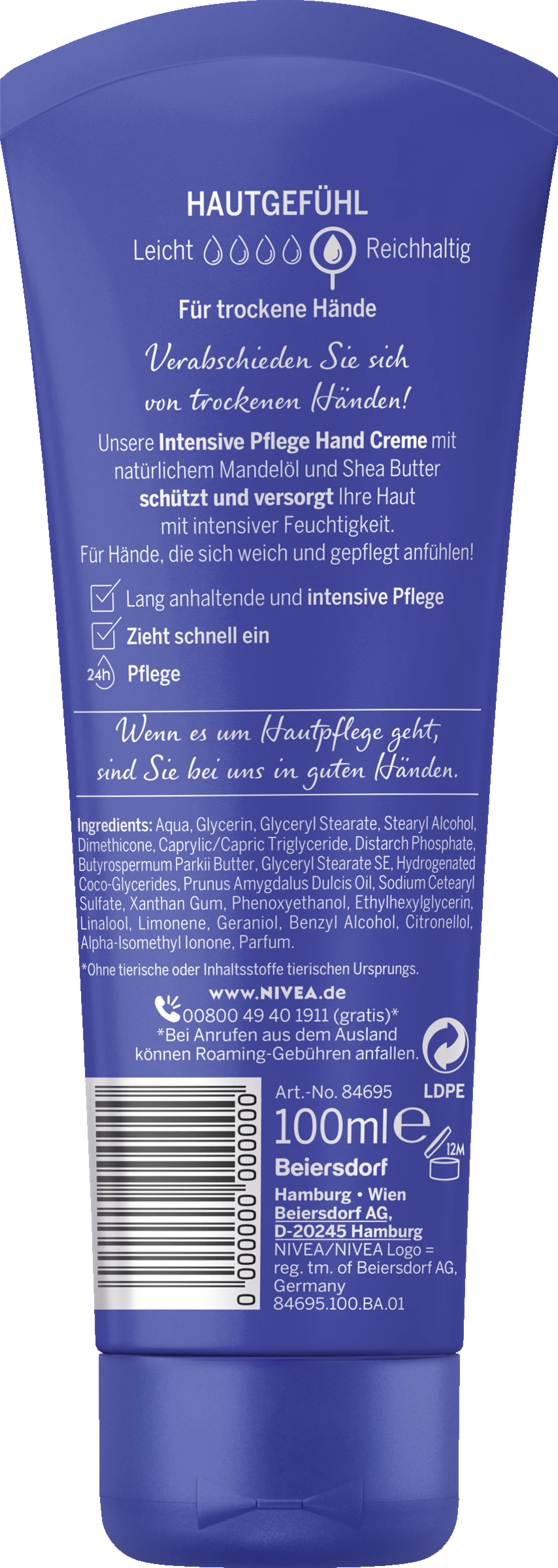 NIVEA Handcreme Intensive Pflege 2 NIVEA Handcreme Intensive Pflege – Bild 2