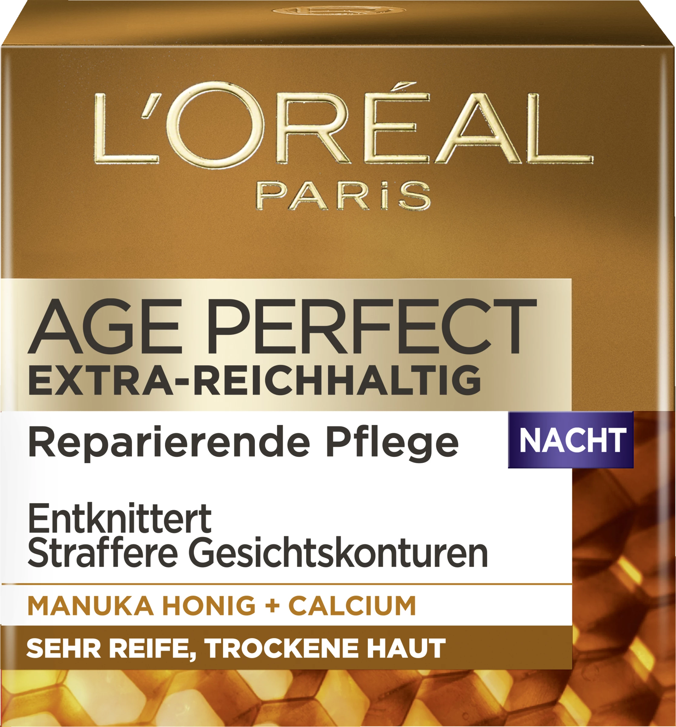 L’Oréal Paris Age Perfect Extra-Reichhaltig Manuka Nachtpflege 1 L’Oréal Paris Age Perfect Extra-Reichhaltig Manuka Nachtpflege
