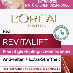 L’Oréal Paris Revitalift Feuchtigkeitspflege Ohne Parfum