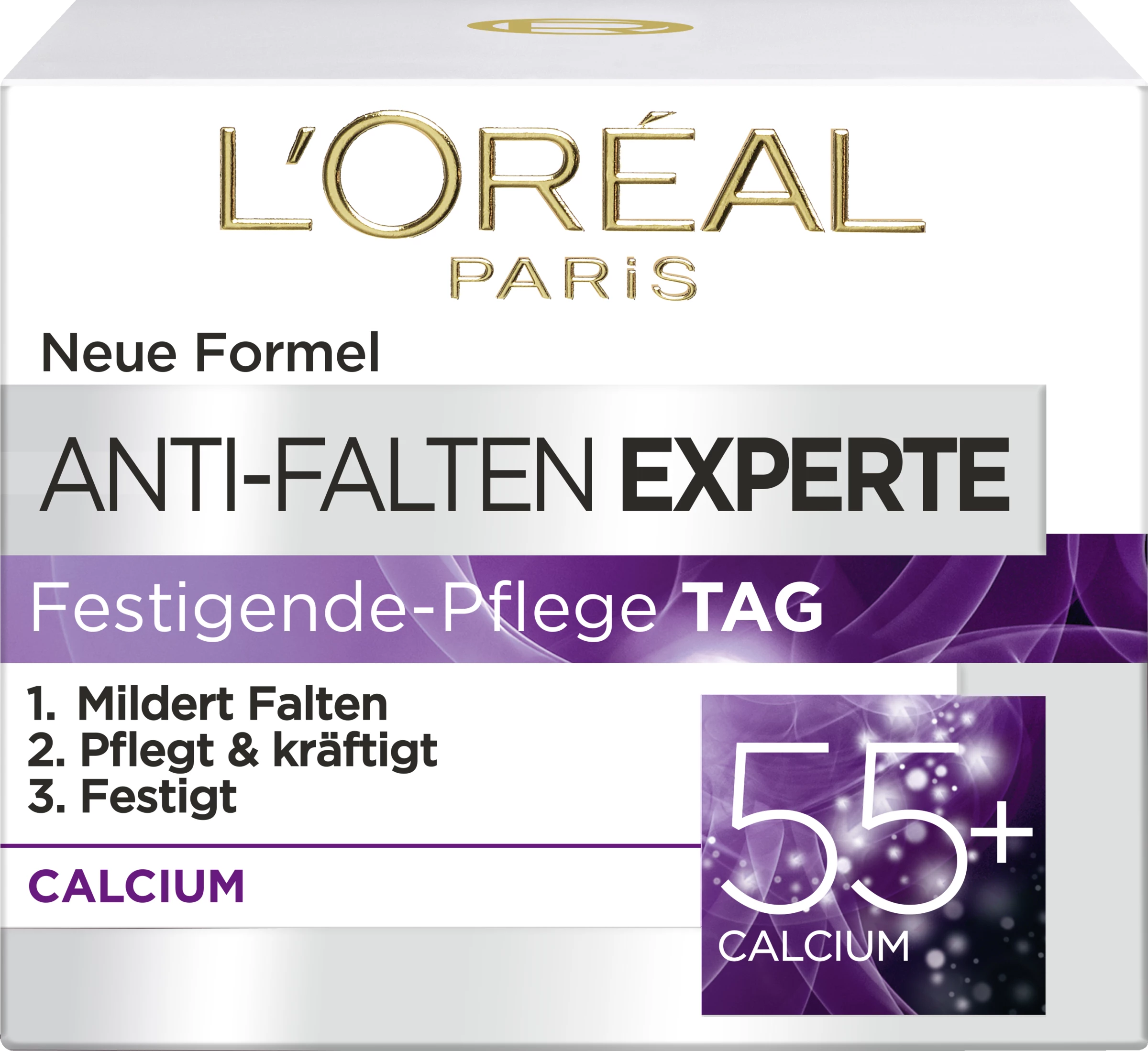L’Oréal Paris 55+ Feuchtigkeitspflege 1 L’Oréal Paris 55+ Feuchtigkeitspflege