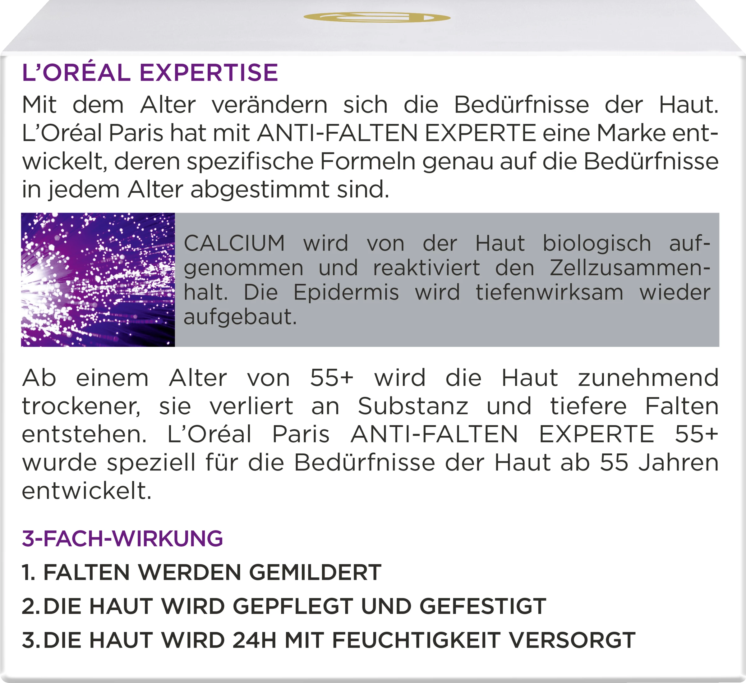 L’Oréal Paris 55+ Feuchtigkeitspflege 4 L’Oréal Paris 55+ Feuchtigkeitspflege – Bild 4