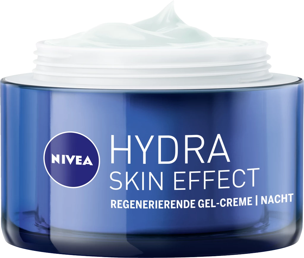 NIVEA Hydra Skin Effect Regenerierende Gel-Creme Nacht 4 NIVEA Hydra Skin Effect Regenerierende Gel-Creme Nacht – Bild 4