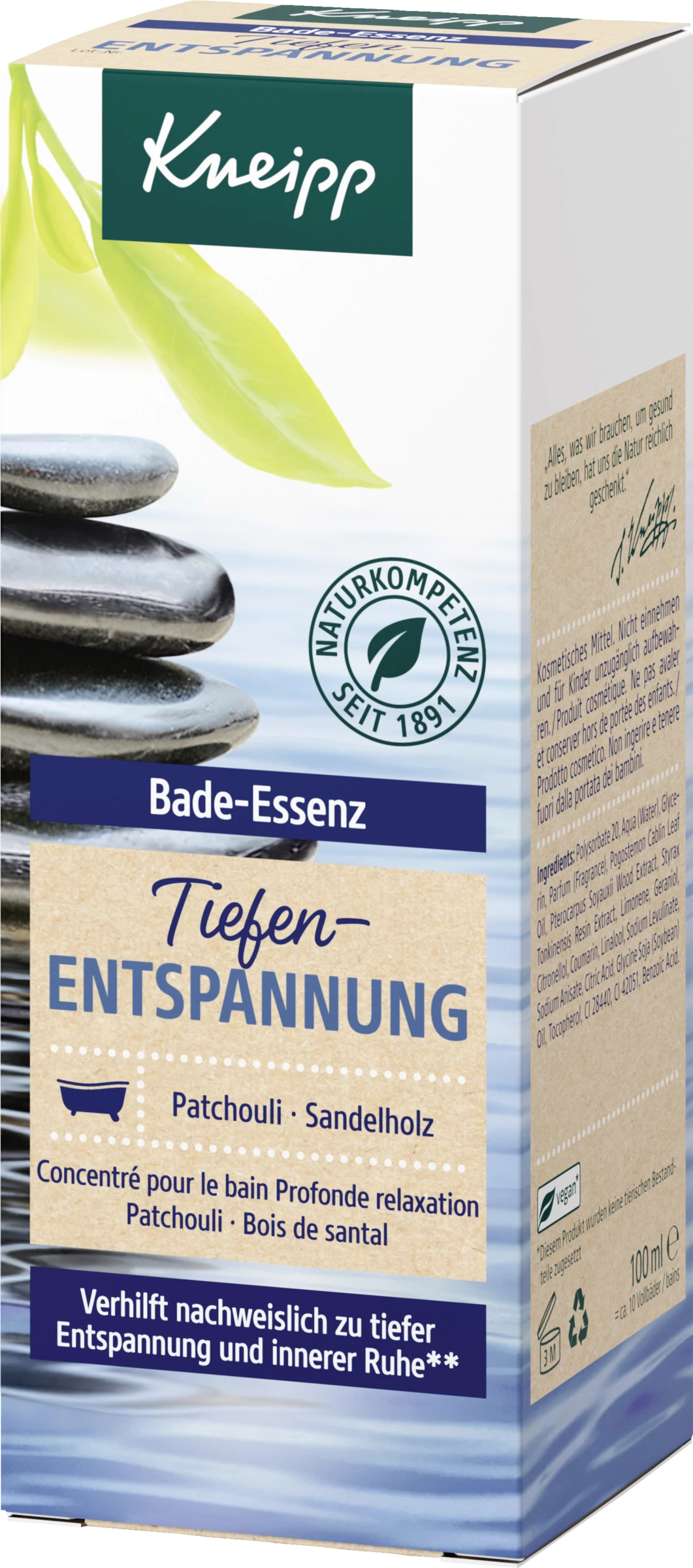 Kneipp Bade-Essenz Tiefenentspannung 1 Kneipp Bade-Essenz Tiefenentspannung