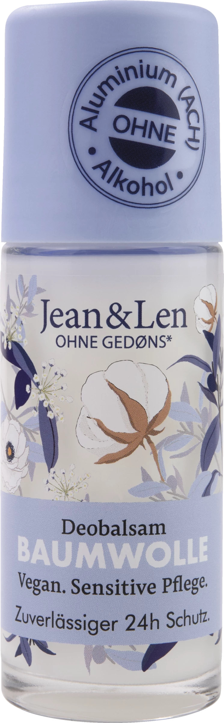 Jean&Len Deobalsam Roll-on Baumwolle 1 Jean&Len Deobalsam Roll-on Baumwolle