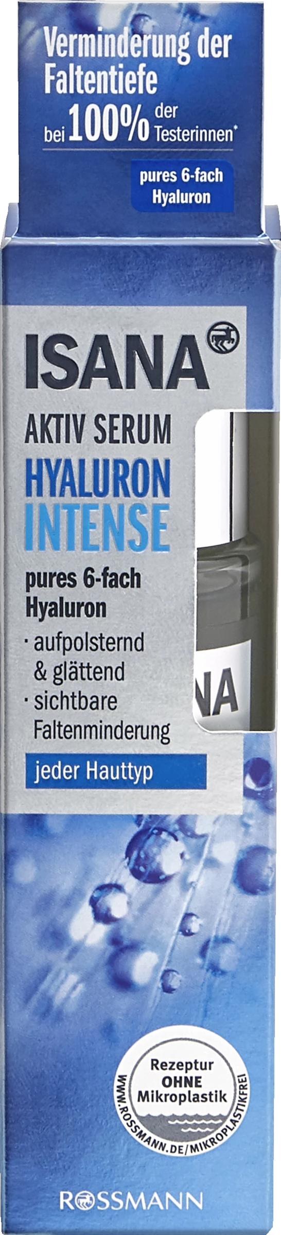 ISANA Aktiv Serum Hyaluron Intense 1 ISANA Aktiv Serum Hyaluron Intense