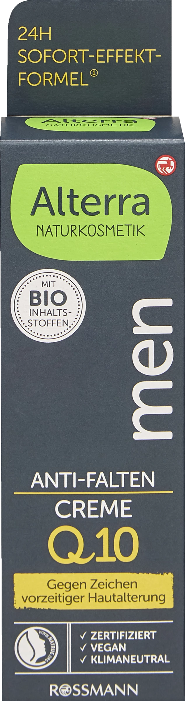 Alterra NATURKOSMETIK Men Antifalten-Creme Q10 1 Alterra NATURKOSMETIK Men Antifalten-Creme Q10