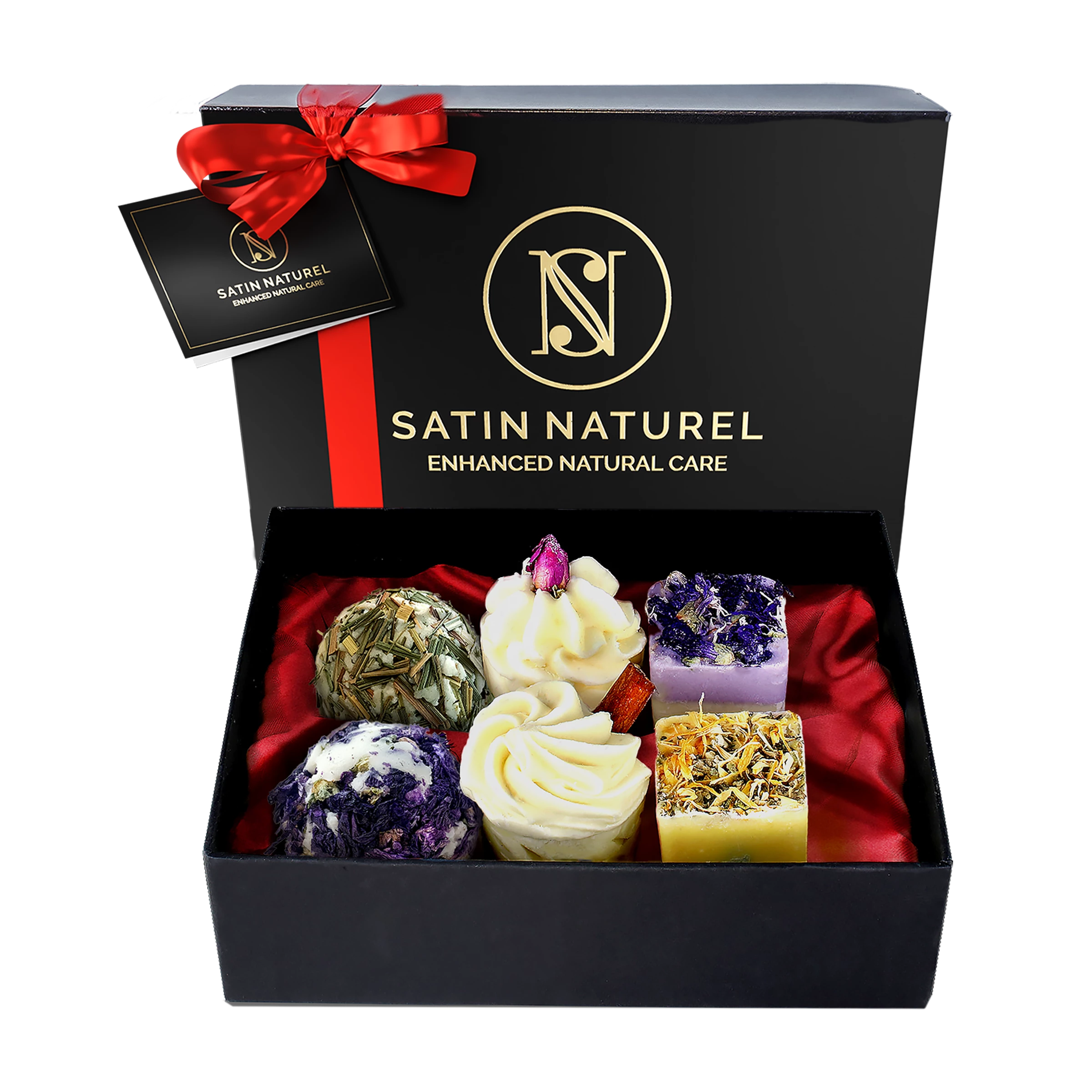 Satin Naturel BIO Badepralinen Divine Moments Geschenkset 1 Satin Naturel BIO Badepralinen Divine Moments Geschenkset