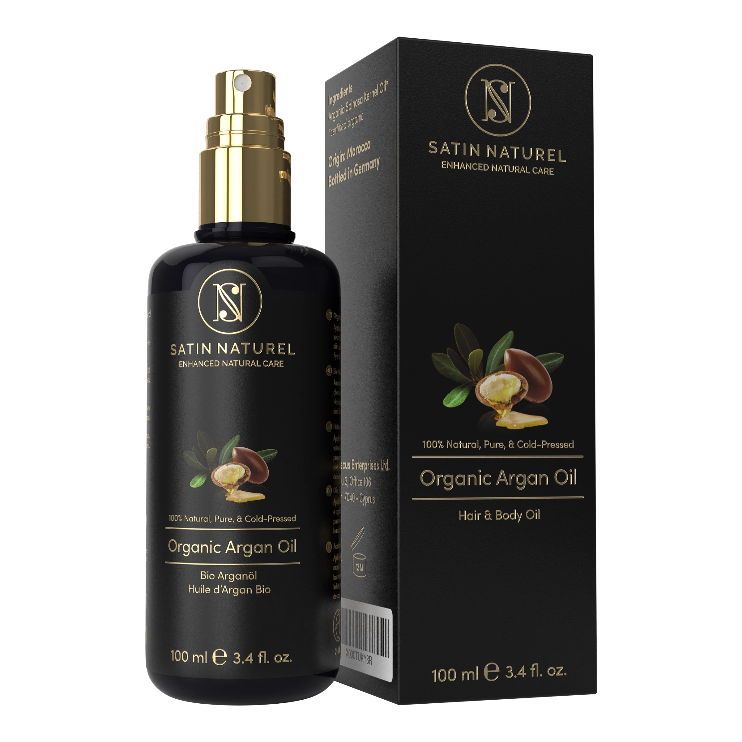 Satin Naturel BIO Arganöl 1 Satin Naturel BIO Arganöl