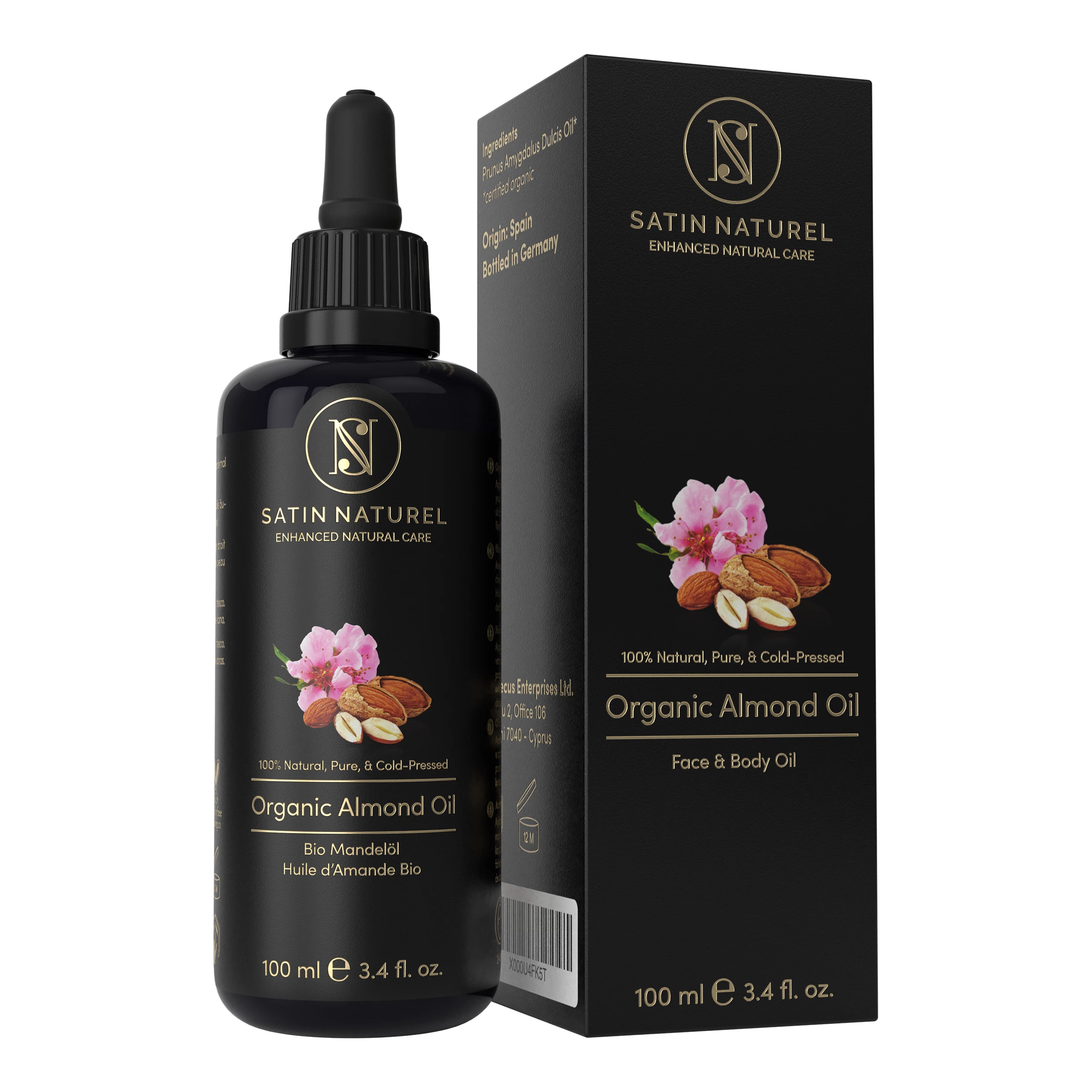 Satin Naturel BIO Mandelöl 1 Satin Naturel BIO Mandelöl