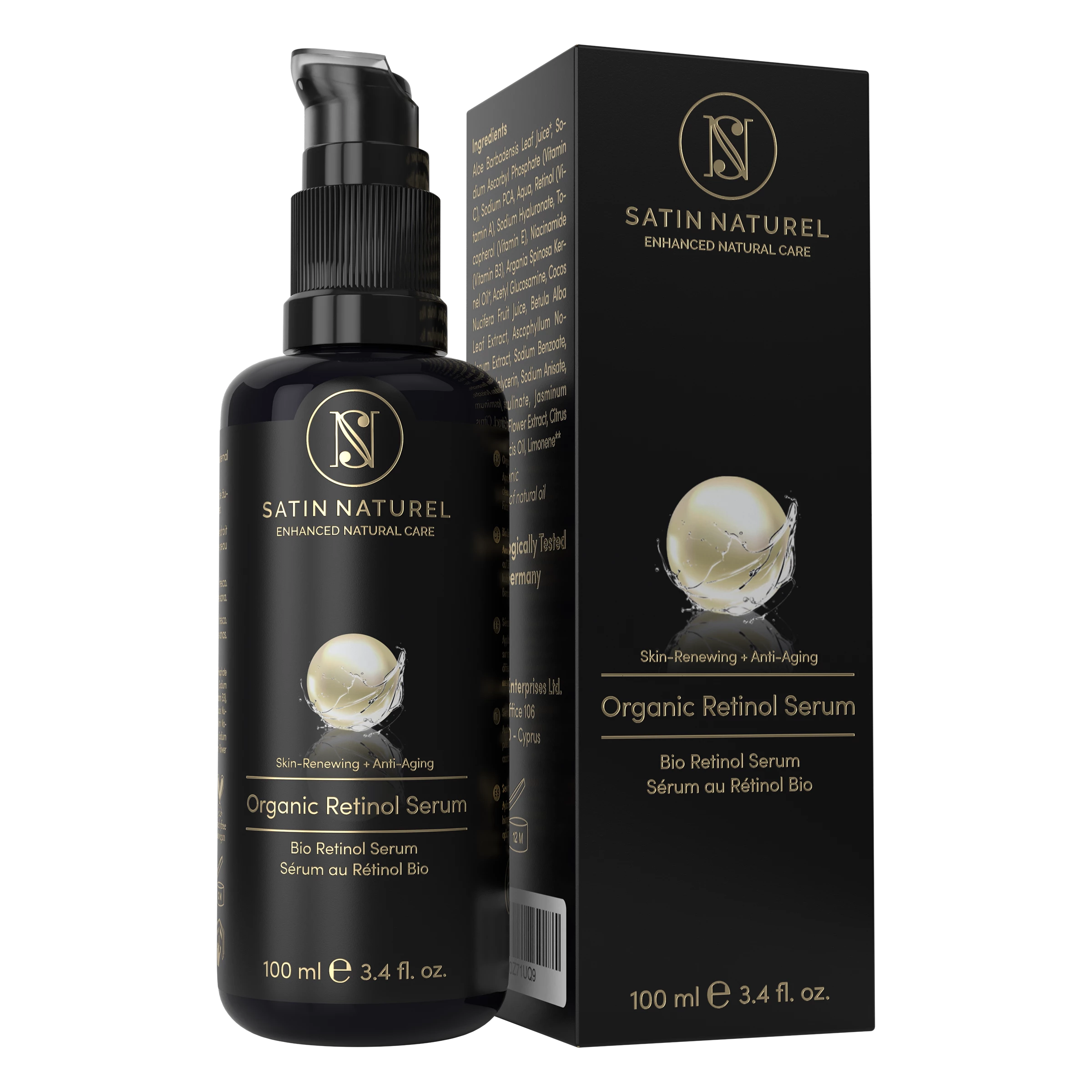 Satin Naturel BIO Retinol Serum 1 Satin Naturel BIO Retinol Serum