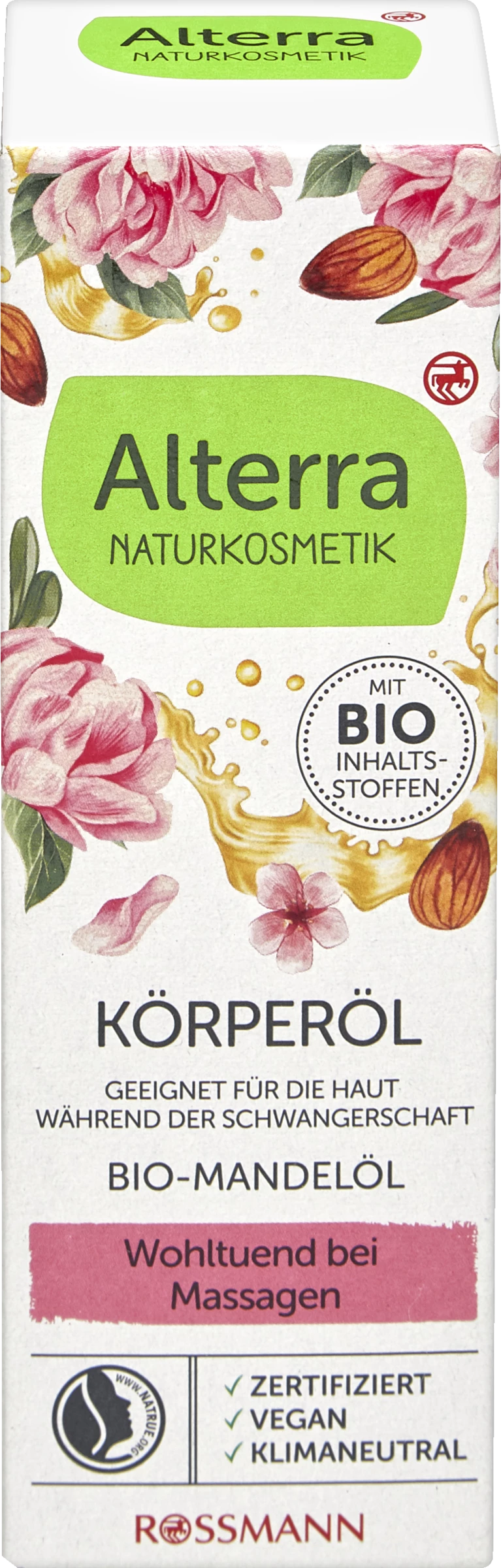 Alterra NATURKOSMETIK Körperöl Bio-Pfingstrose & Bio-Mandel 1 Alterra NATURKOSMETIK Körperöl Bio-Pfingstrose & Bio-Mandel