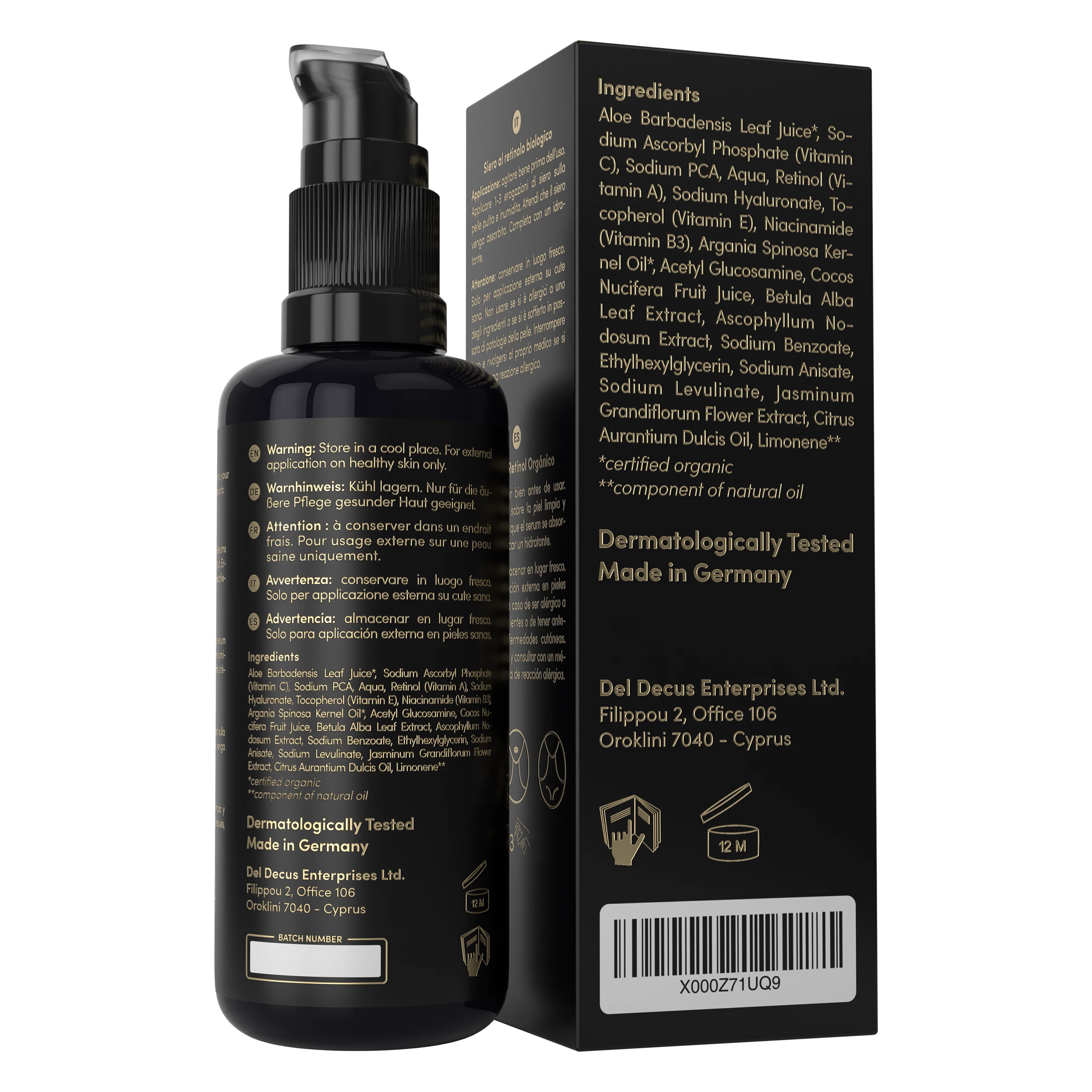 Satin Naturel BIO Retinol Serum 2 Satin Naturel BIO Retinol Serum – Bild 2