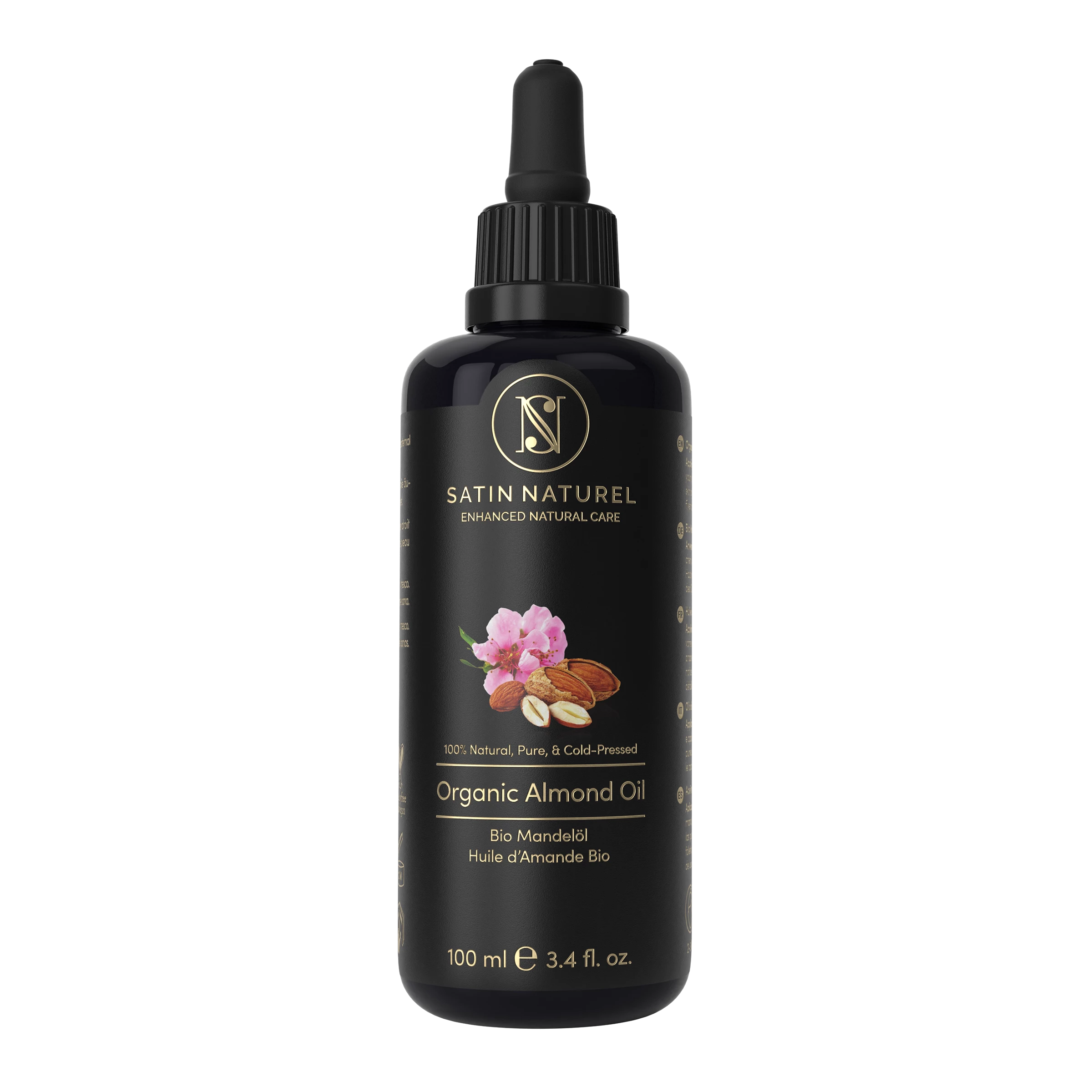 Satin Naturel BIO Mandelöl 3 Satin Naturel BIO Mandelöl – Bild 3