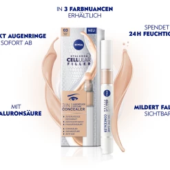 NIVEA Cellular Filler 3in1 Augenpflege Concealer Dunkel -Compeed Geschäft MAM 7212611 SHOP IMAGE 1.4